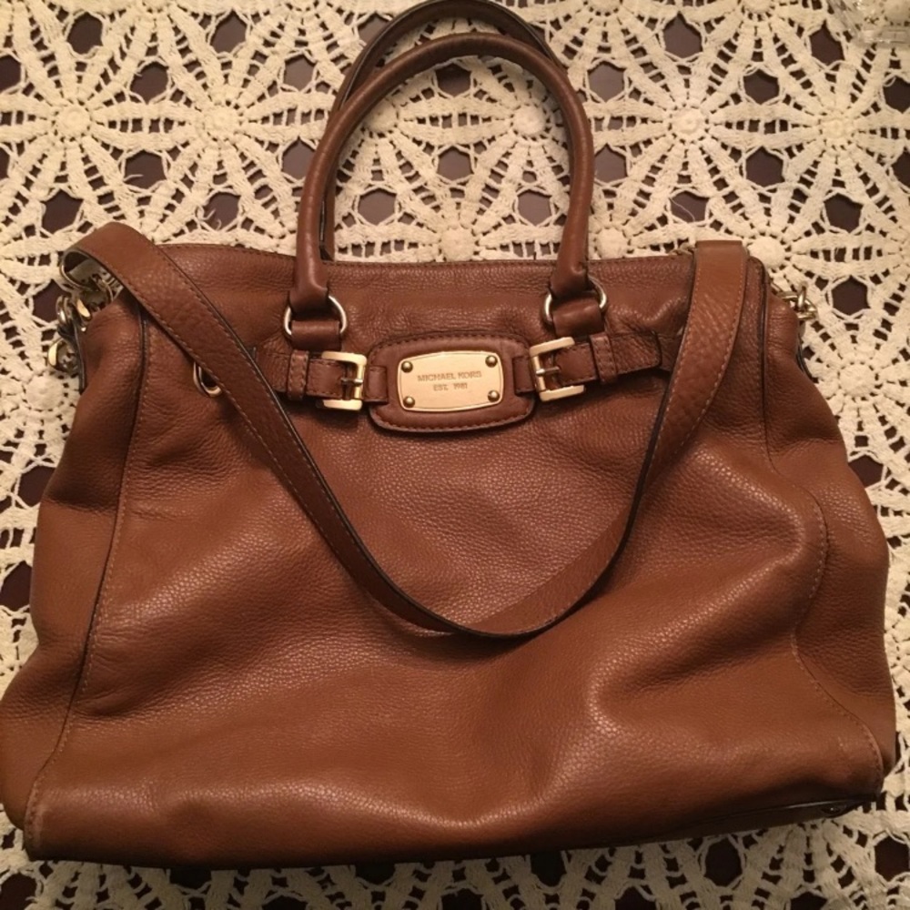 MICHAEL KORS large Hamilton satchel